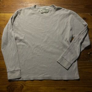 Vintage big ball sport long sleeve thermal mens